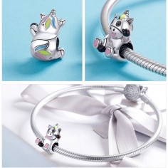 Cute Unicorn - Talisman argint 2