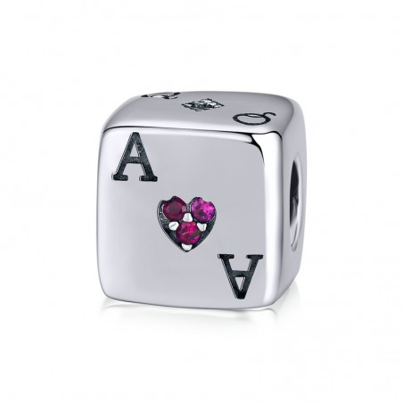 Lucky Dice - Talisman argint