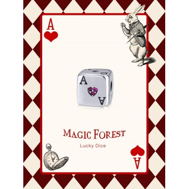 Lucky Dice - Talisman argint