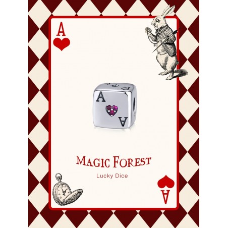 Lucky Dice - Talisman argint