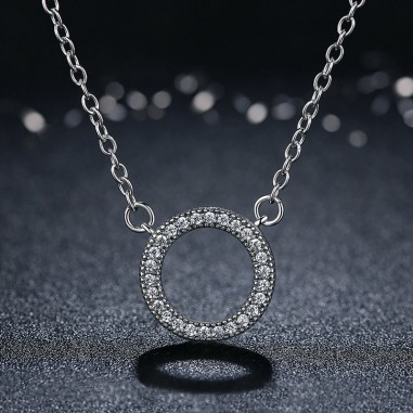 Silver Circle - Colier argint