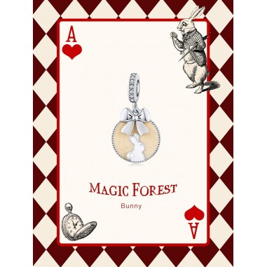 Magic Bunny - Talisman argint