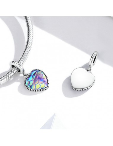 Rainbow Heart - Talisman argint