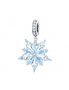 Blue Crystal Snowflake -...