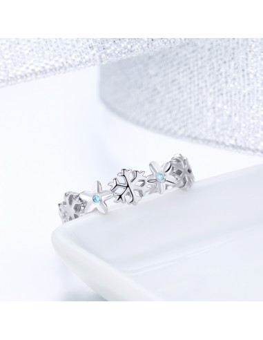 Dancing Snowflakes - Inel argint...