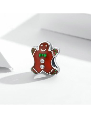 Gingerbread Man - Talisman argint