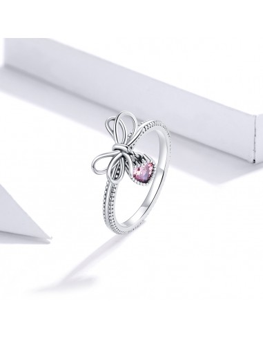 Gift with Bow - Inel argint