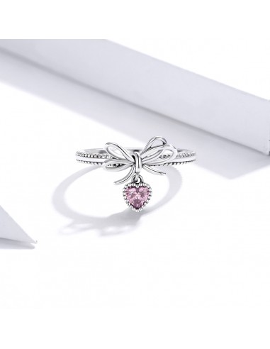 Gift with Bow - Inel argint