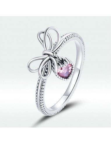 Gift with Bow - Inel argint