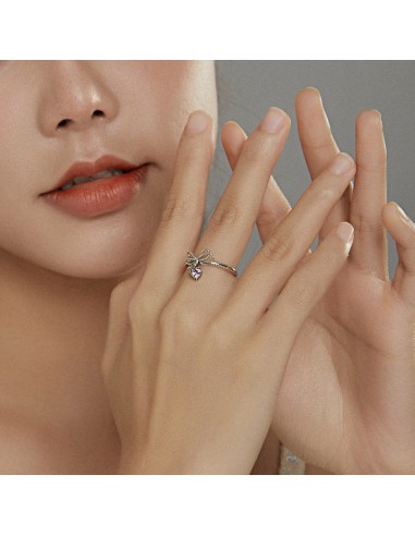 Gift with Bow - Inel argint