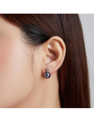 Rainbow Pearls - Cercei argint