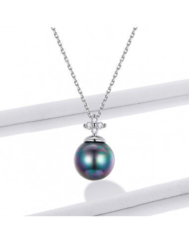 Rainbow Pearl - Colier argint