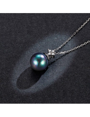 Rainbow Pearl - Colier argint