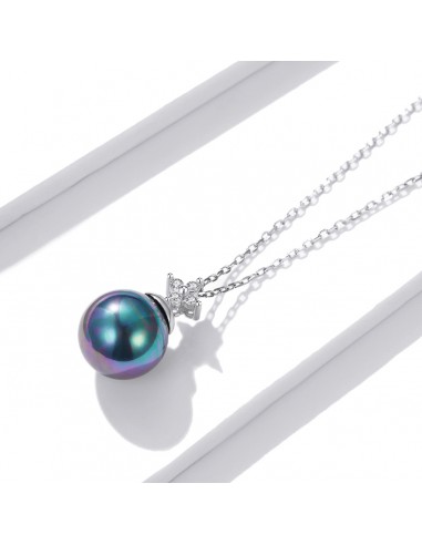 Rainbow Pearl - Colier argint