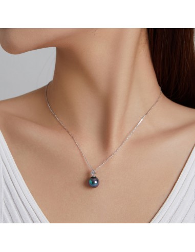 Rainbow Pearl - Colier argint