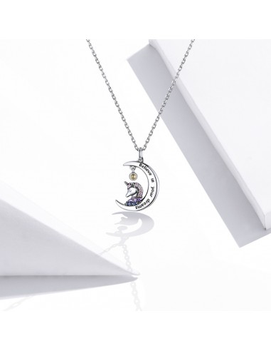 Moonlight Unicorn - Colier argint