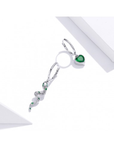 Spirit Snake - Cercei argint