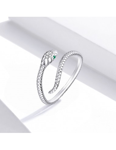 Spirit Snake - Inel argint reglabil