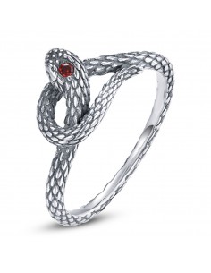 Vintage Snake - Inel argint