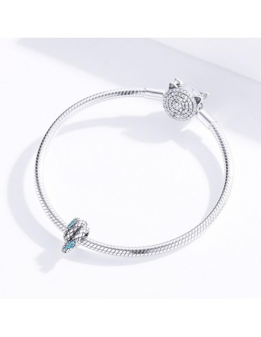 Retro Snake - Talisman argint