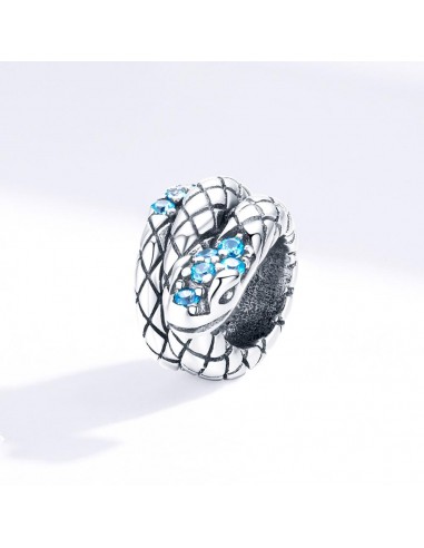 Retro Snake - Talisman argint