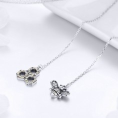 Honeycomb - Cercei argint 2