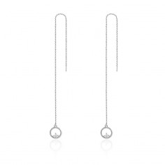 Bright Circle - Cercei argint