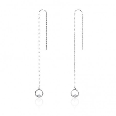 Bright Circle - Cercei argint