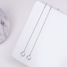 Bright Circle - Cercei argint 2