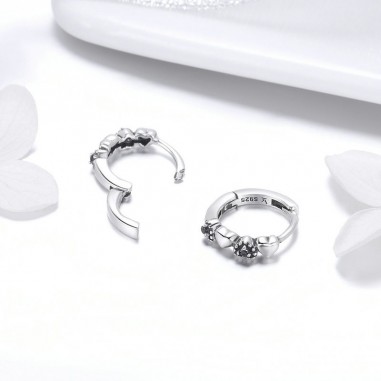 Heart to Heart - Cercei argint