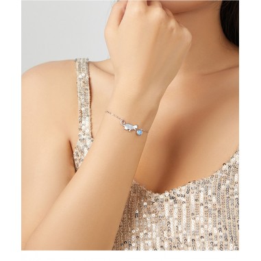 Opal Kitty - Bratara argint