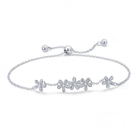 Shiny Daisy - Bratara argint