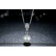 Elegant Pearl - Colier argint 2