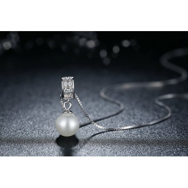 Elegant Pearl - Colier argint