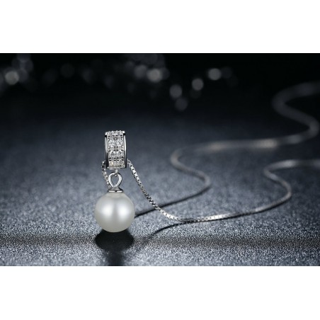 Elegant Pearl - Colier argint