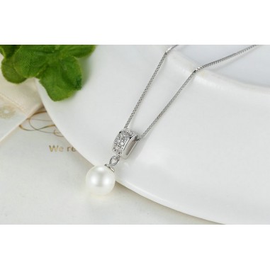 Elegant Pearl - Colier argint