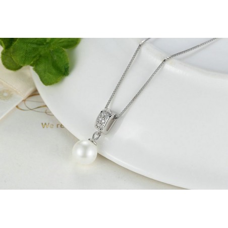 Elegant Pearl - Colier argint