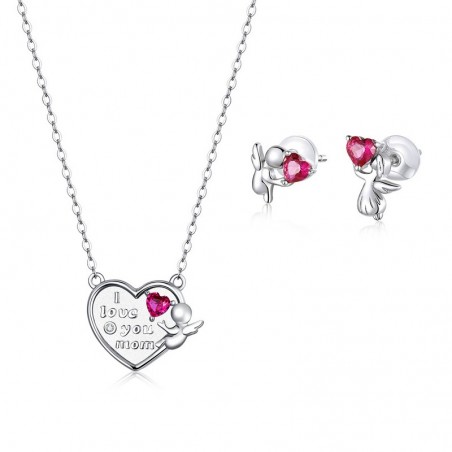 Love Angel - Colier argint