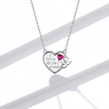 Love Angel - Colier argint