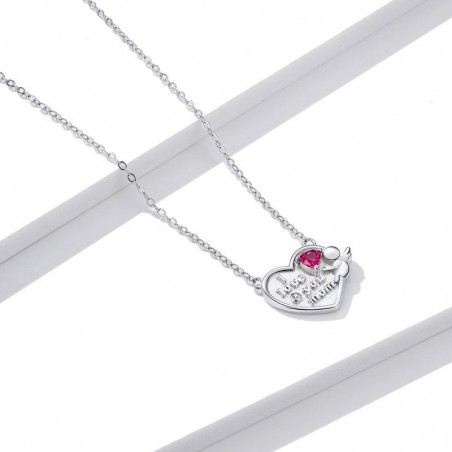 Love Angel - Colier argint