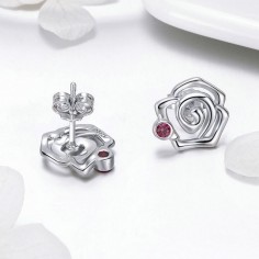 Romantic Rose - Cercei argint 2
