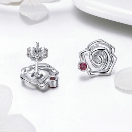 Romantic Rose - Cercei argint