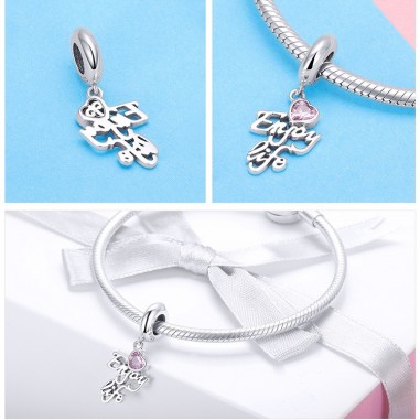 Enjoy Life - Talisman argint