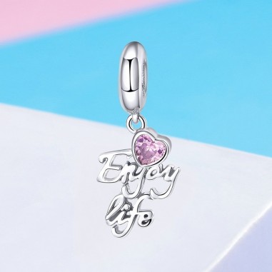 Enjoy Life - Talisman argint