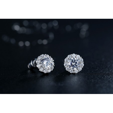 Shiny and Elegant - Cercei placati cu argint