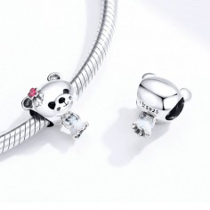 Bride Bear - Talisman argint 2