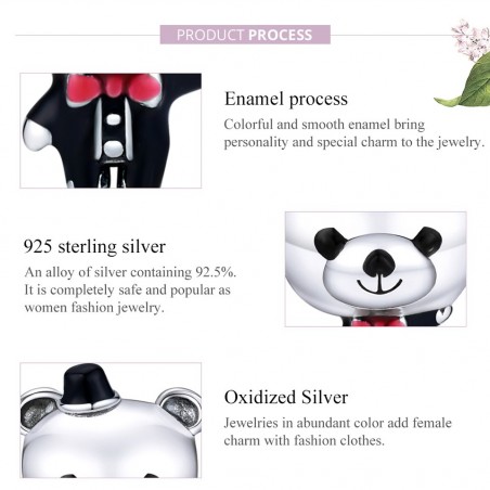 Groom Bear - Talisman argint