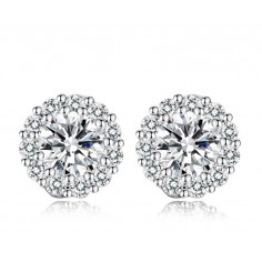 Shiny and Elegant - Cercei placati cu argint