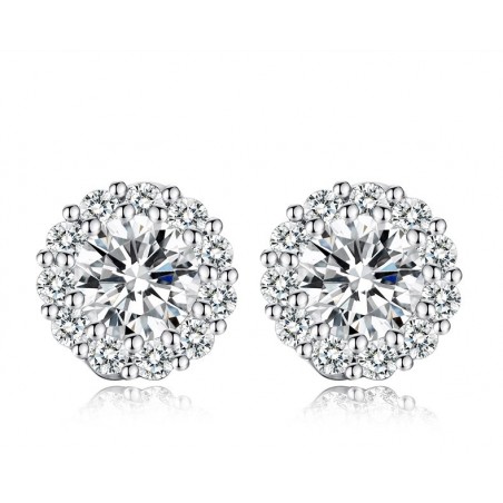 Shiny and Elegant - Cercei placati cu argint