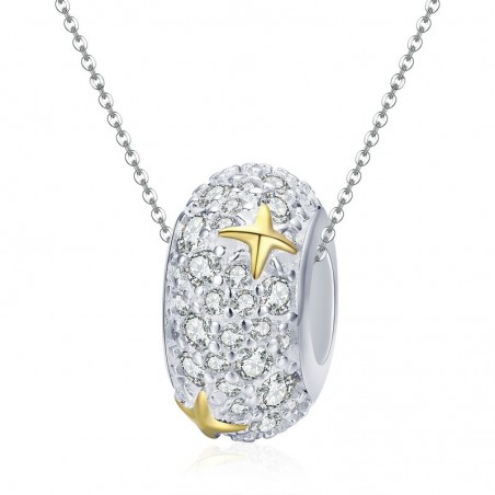 Dazzling Gold Stars - Distantier argint